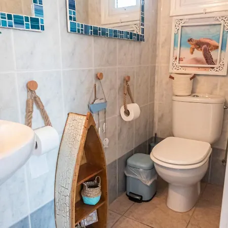 Villa Greek Island Style 2 Bedroom With Pool Next To The Sea